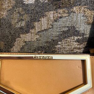 Calvin Klein Camel Brown Clutch